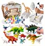 VALIJA PINTA DINOSAURIOS C/DINOS PINTAR