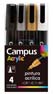 MARCADORES CAMPUS ACRYLIC CAJA X 4 COLOS