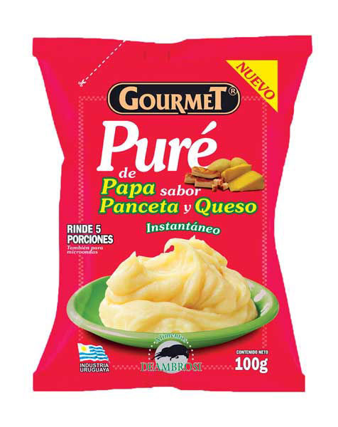 Imagen de Pure de Papas Gourmet Panceta y Queso 100 gr