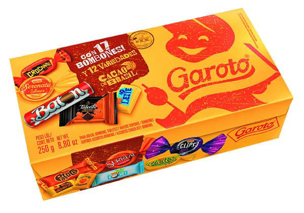 Imagen de Bombones Garoto Surtidos 250 gr