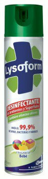 Imagen de Desinfectante Lysoform Bebe Aerosol 390 ml