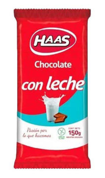 Imagen de Tableta Chocolate Haas Leche 120g
