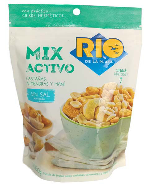 Imagen de Snacks Rio de La Plata Mix Castañas Almendras y Mani 150 gr