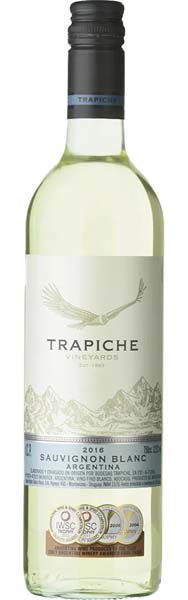 Imagen de Vino Trapiche Saugvinon Blanc 750 ml