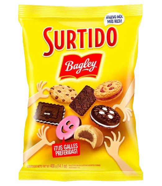 Imagen de Galletas Surtido Bagley 400gr