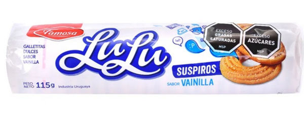 Imagen de Galletas Famosa Suspiros Clasicas 115 gr