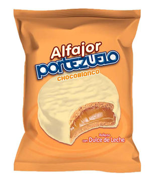 Imagen de Alfajor Portezuelo Chocolate Blanco
