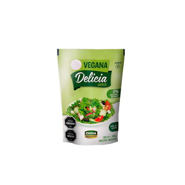 Imagen de Mayonesa Delicia Vegana O% Colesterol 500 gr