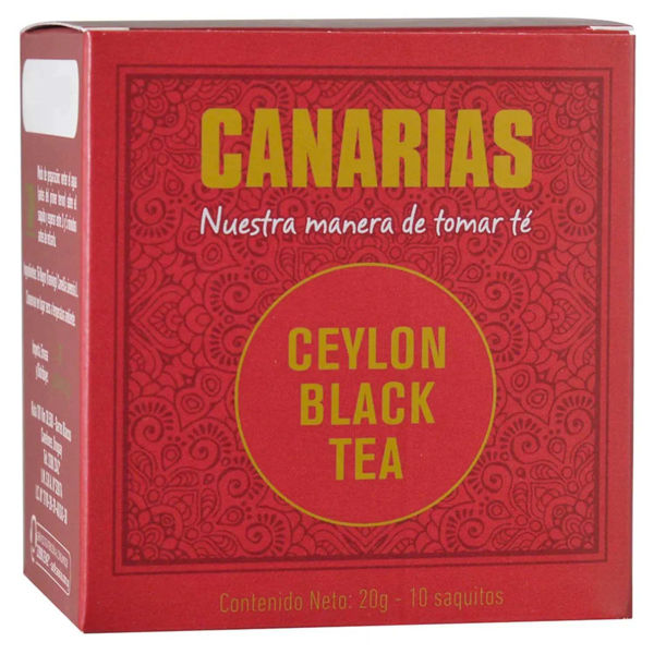 Imagen de Te Canarias Negro Sobres X20
