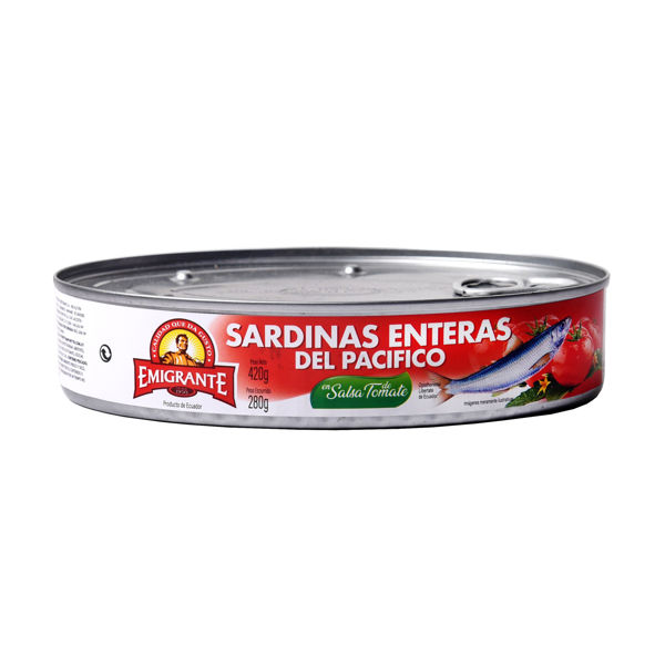 Imagen de Sardina Salsa Tomate 420g Emigrante Oval