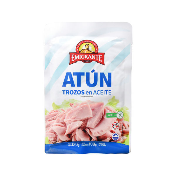 Imagen de Atun Emigrante Trozos En Aceite 120 gr