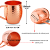 Imagen de Set 4 Jarros P/tragos C/sorb