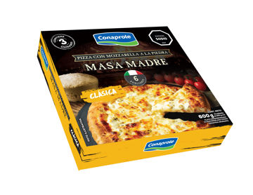 Imagen de Pizza Muzzarella Conaprole Masa Madre 3x200gr