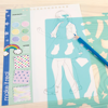 Imagen de Cuaderno de Modas 90 Stickers y Diseños