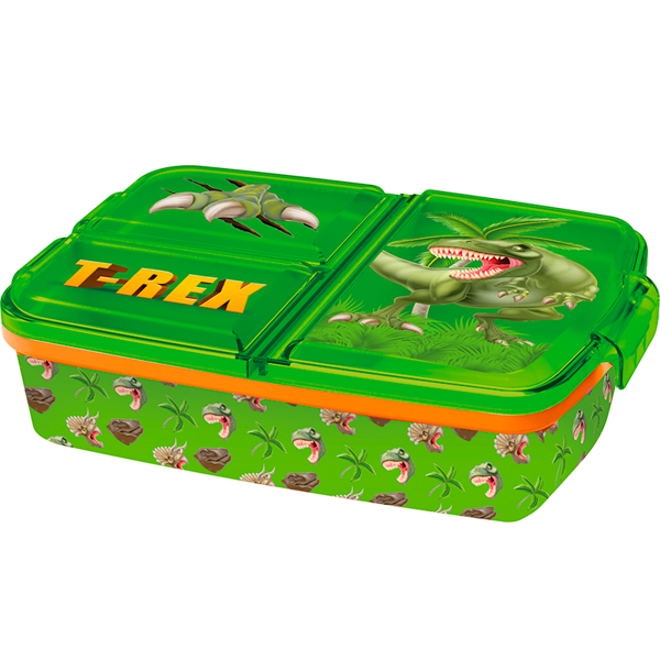 Imagen de Vianda Infantil Dinosaurio 3 Repart.