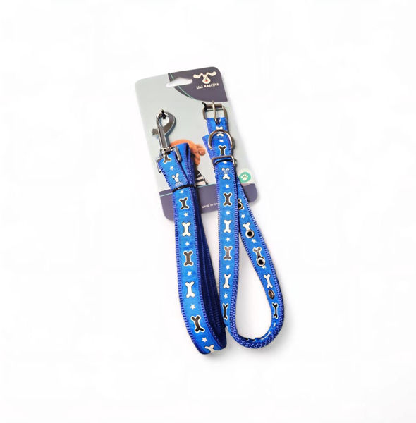 Imagen de Collar + Correa Estampado Grande Abt- 1303
