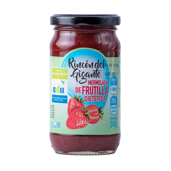Imagen de Mermelada Rincon del Gigante Frutilla Diet 425 gr
