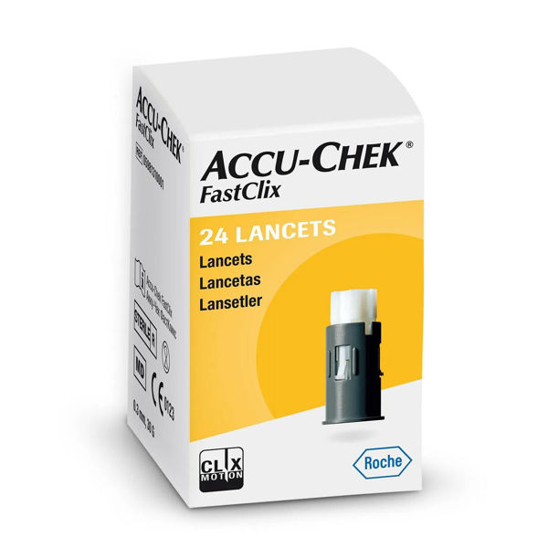 Imagen de Lancetas X24 Accu-check Fastclix