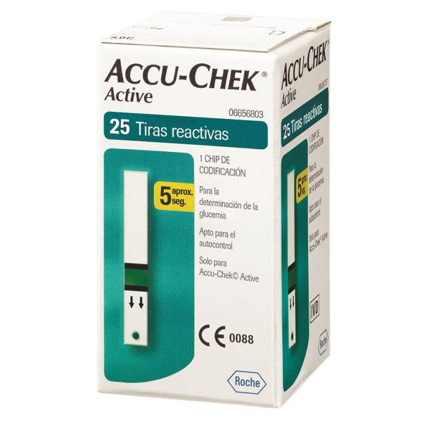 Imagen de Tiras Active Glucosa X25