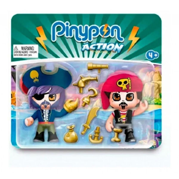 Imagen de Action Set Piratas X2 Figuras
