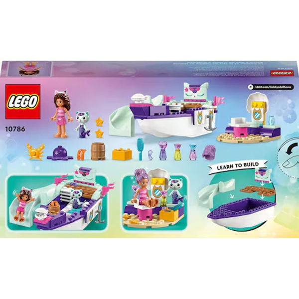 Imagen de Barco y Spa de Gabby y Gatirena 88pcs +4