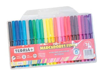 Imagen de Marcad. Teoria + Finos x 24