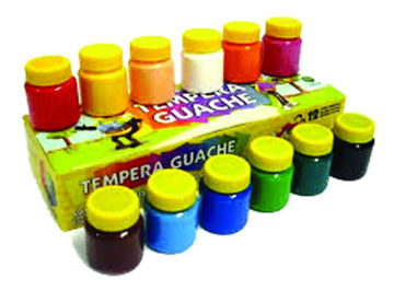 Imagen de Tempera Acrilex 2012 Caja 12 Col