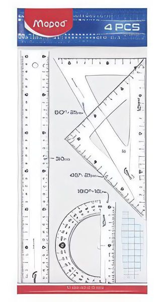 Imagen de Jgo.geomet.30cm Maped Sob/pvc
